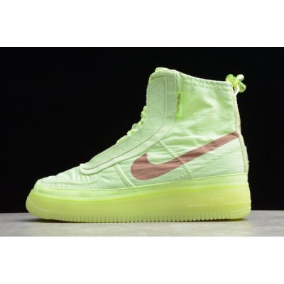 Nike Bayan Air Force 1 High Shell Açık Yeşil Kaykay Ayakkabı Türkiye - L7G1HKMU